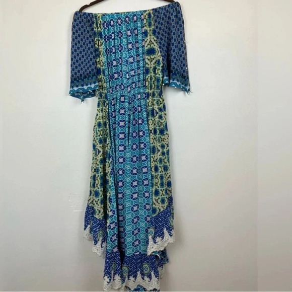 Rococo Sand silk dress size medium - Picture 5 of 8